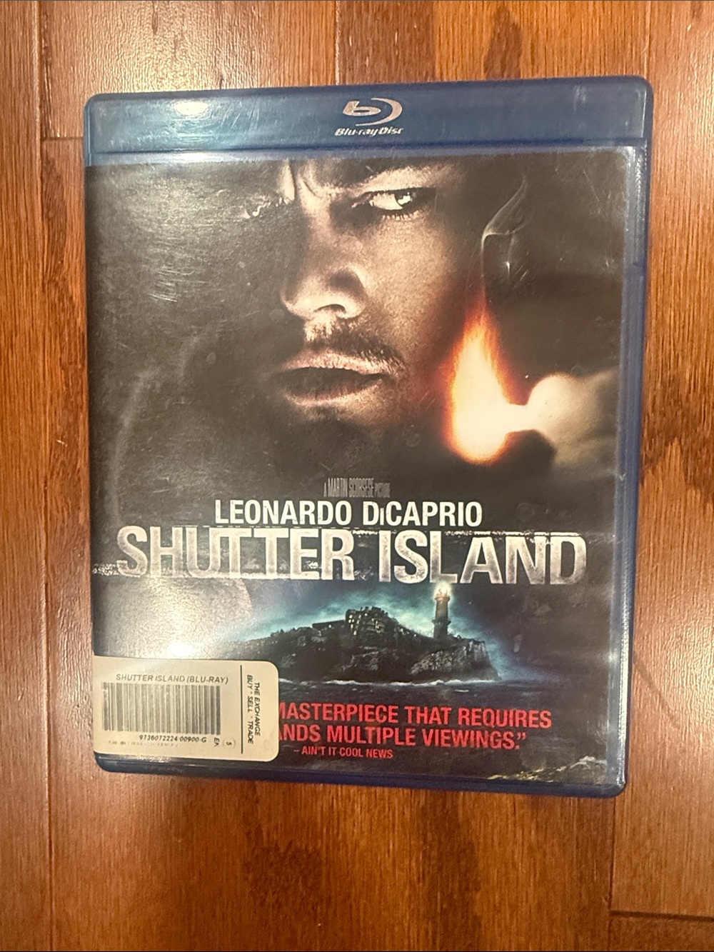 Shutter Island Blu-ray Leonardo DiCaprio Martin Scorsese Psychological Thriller